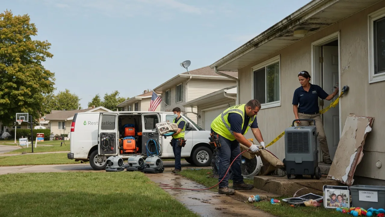 Water Damage Restoration in Tamaroa, IL near me